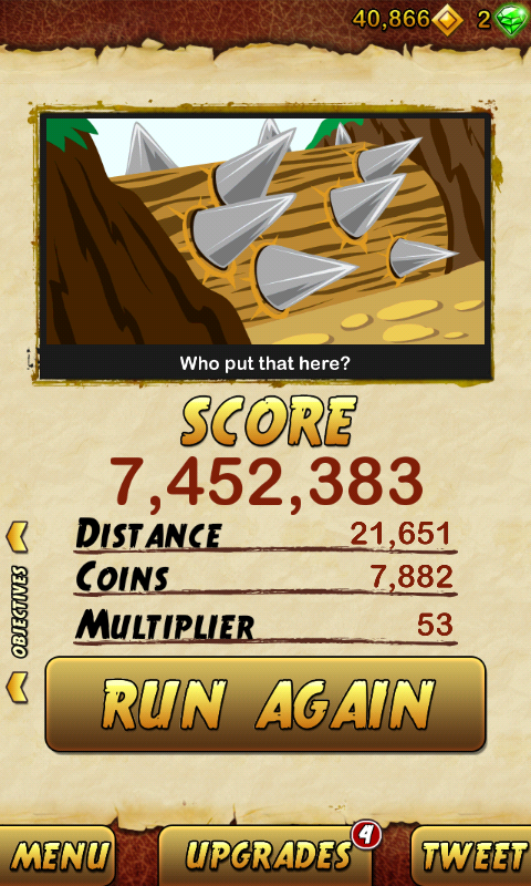 Temple Run 2 ile koşu kaldığı yerden devam ediyor