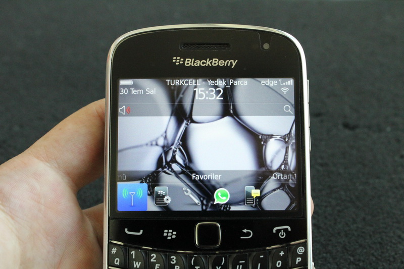  Satilik Siyah BlackBerry Bold 9900 Satıldı