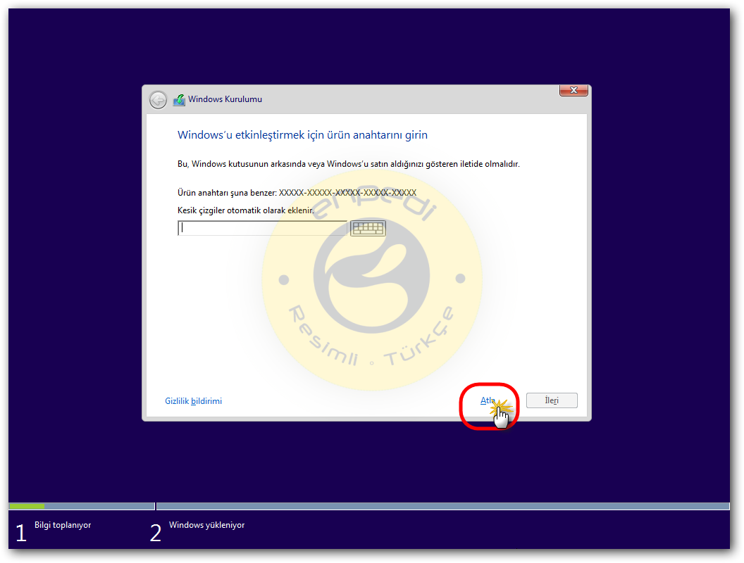  Windows 10 u sildim geri getiremiyorum!!!