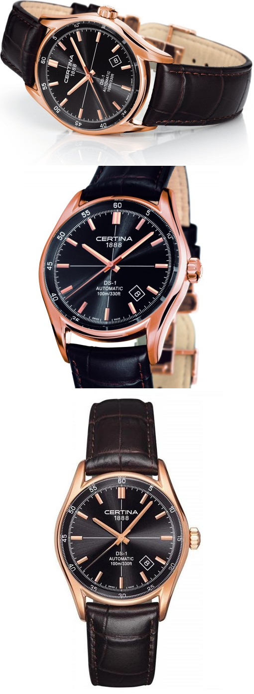Certina DS-1 Rose Gold Automatic
