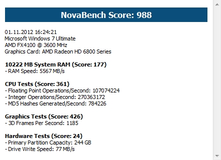  AMD FX 6100 OVERCLOCK SONUÇLARI