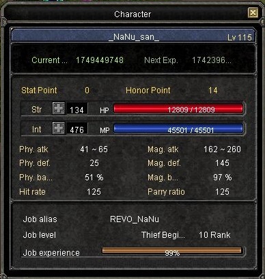  SATILDI - TiTAN # _NaNu_san_ # 115 LvL # Wizard-Cleric