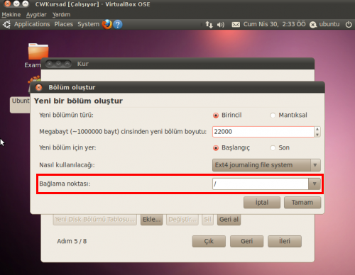  Ubuntu ve Türevleri Ana Konu