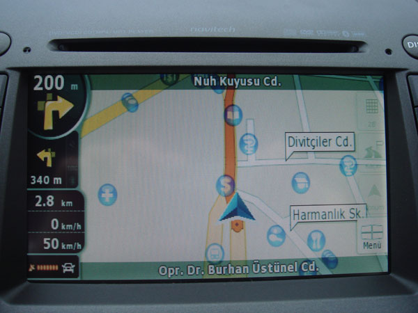  Yeni Honda civic için Navigasyon cihazı