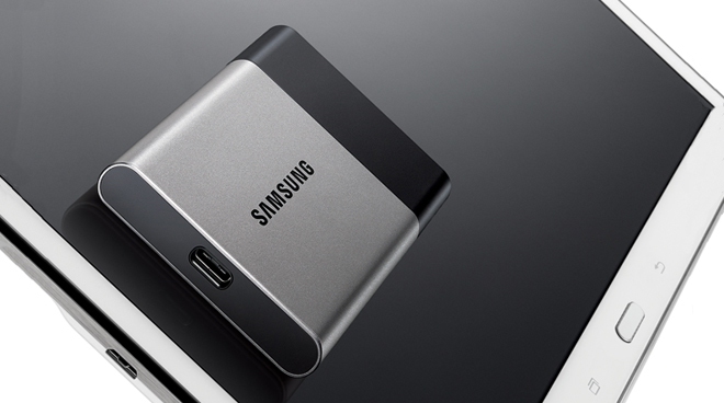 Samsung SSD T3 450 MB/s veri aktarım hızlı taşınabilir disk.