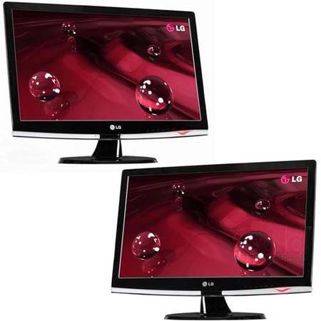  LG 19 LCD W1954S-PF 5MS Parlak Siyah