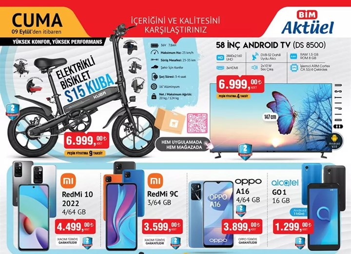 Haftaya BİM marketlerde akıllı telefon geçidi var