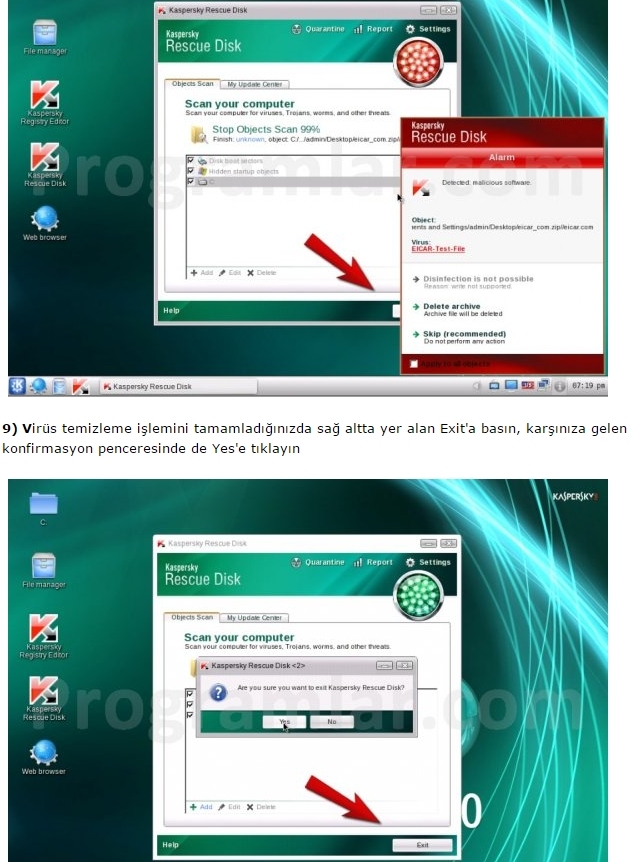  Kasperksy Rescue Disk