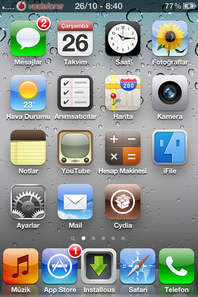  iOS 5 Operatör Logoları , Turkcell-Vodafone-Avea