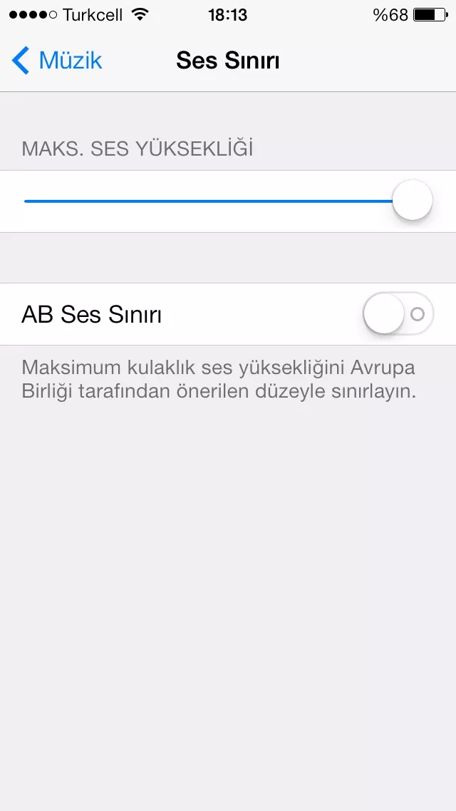  iPhone 5S ses sorunu (Avrupa cihazlarında)