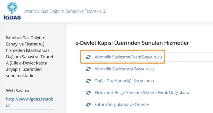 e-Devlet üzerinden abonelik iptali (fesih başvurusu) nasıl yapılır?