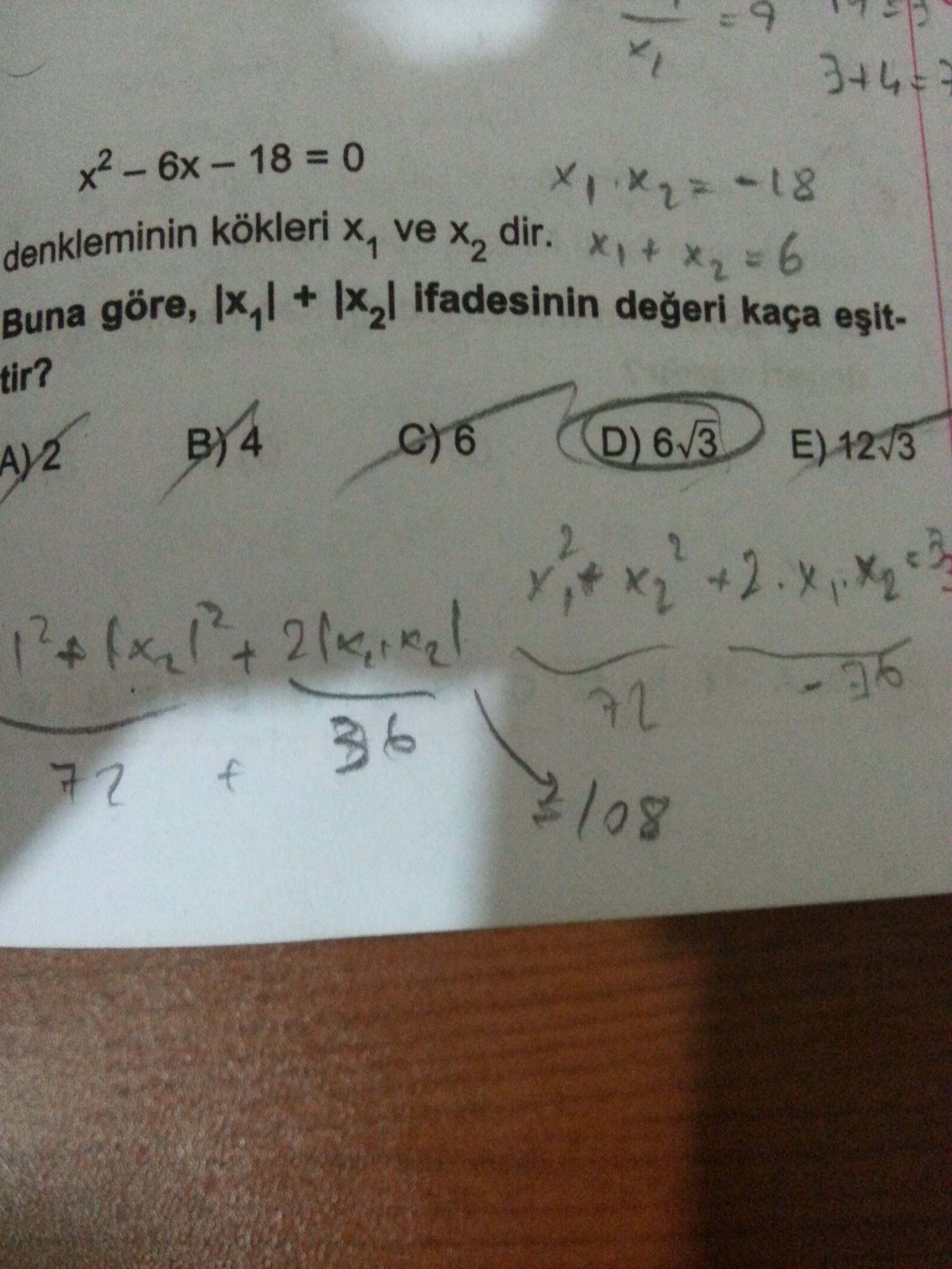  MAT2 SORULARIM (10 TANE)