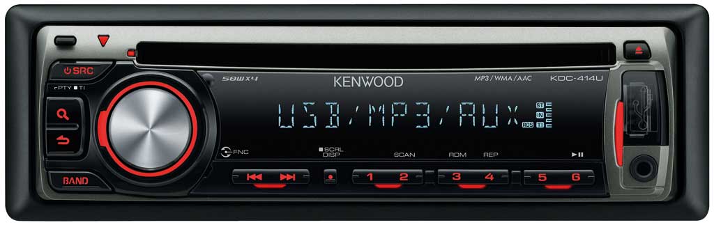  KENWOOD KDC 414 UM - CD MP3 AUX ÖN USB - SIFIR GIBI