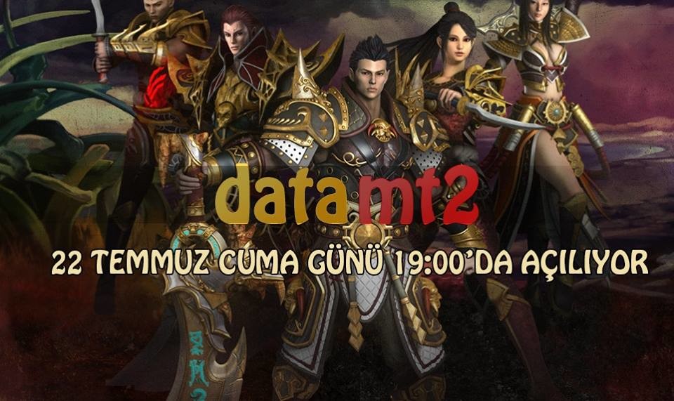  DataMt2 | 1-105 Emek Server 22 Temmuz Cuma günü 19:00'da Açılıyor!