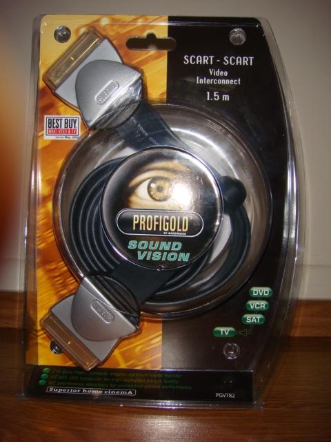  SATILIK PROFIGOLD PGV-782 SCART 24K ALTIN KABLO