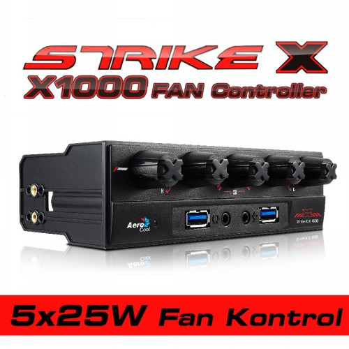  <<< ALINIK AEROCOOL X1000 Fan Kontrolcü >>>