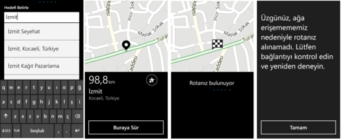  HERE MAPS [NAVTEQ] - Türkiye [Harita Hata ve Düzeltmeleri] Bilgilendirme Başlığı.