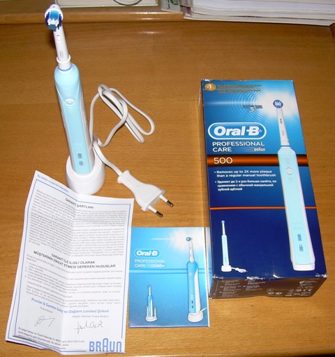  Oral-B Şarjlı Diş Fırçası Pro-Care 500 | İzmir | 40 TL