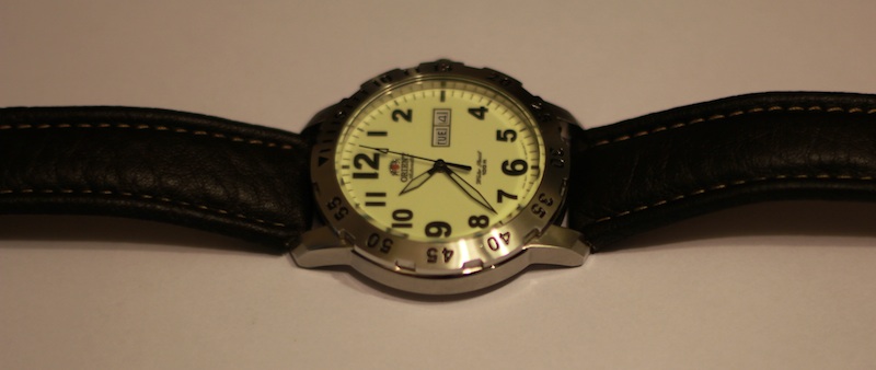  Satılık Orient otomatik EM7A002R, Aviator, full luminova(fosfor) kadran