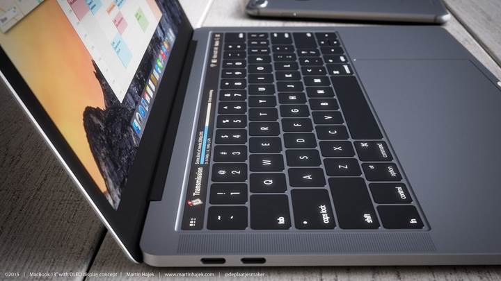 Yeni nesil MacBook'larda yer alması beklenen OLED dokunmatik ekranla tanışın