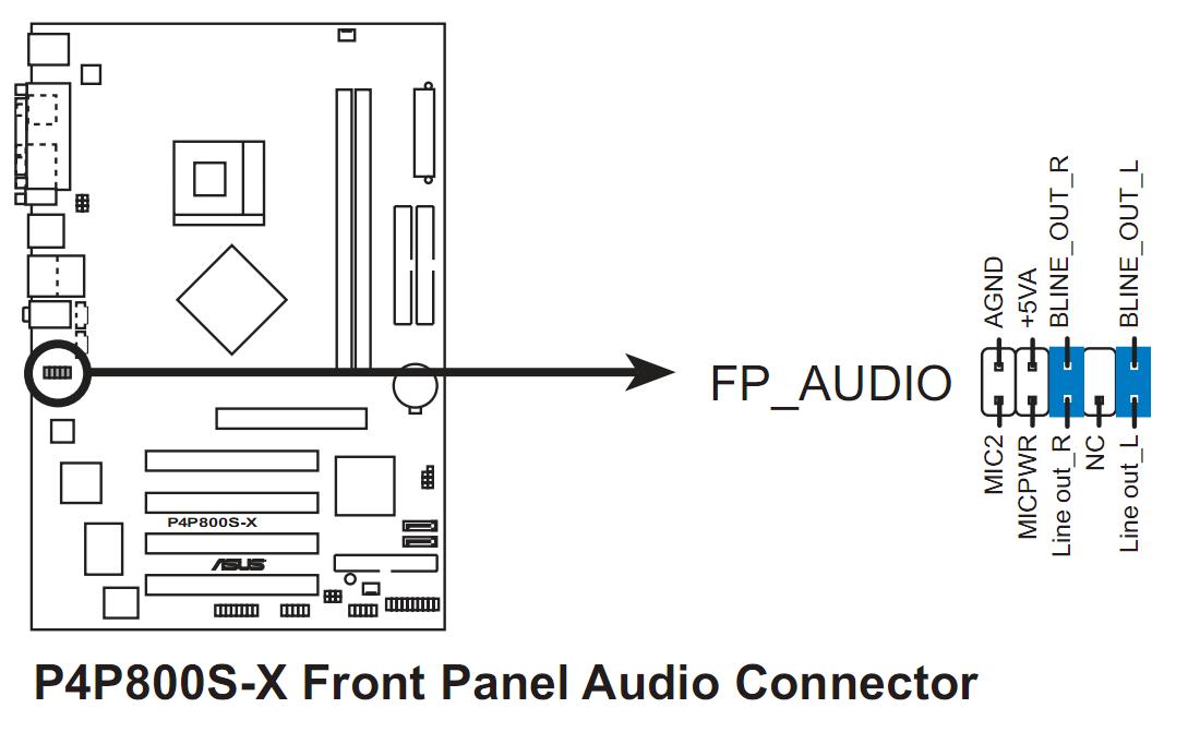 Asus p4p800 mx схема