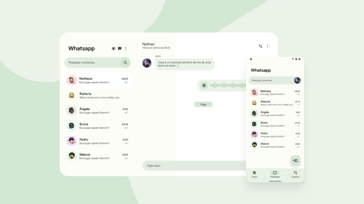 WhatsApp, Material You tasarımına geçiyor: İşte yenilikler