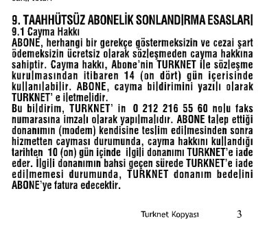 TurkNet'ten taahhütsüz, 150GB AKK’li internet