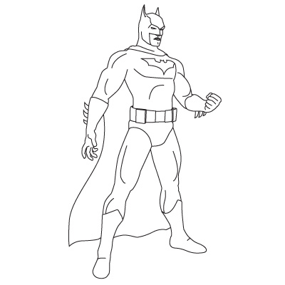 Batman Boyama Sayfalari
