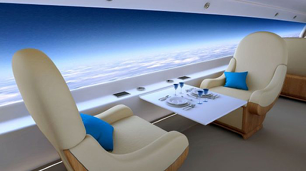 Spike Aerospace'in süper iş jeti Spike S-512, pencere barındırmayan kabin yapısına sahip olacak