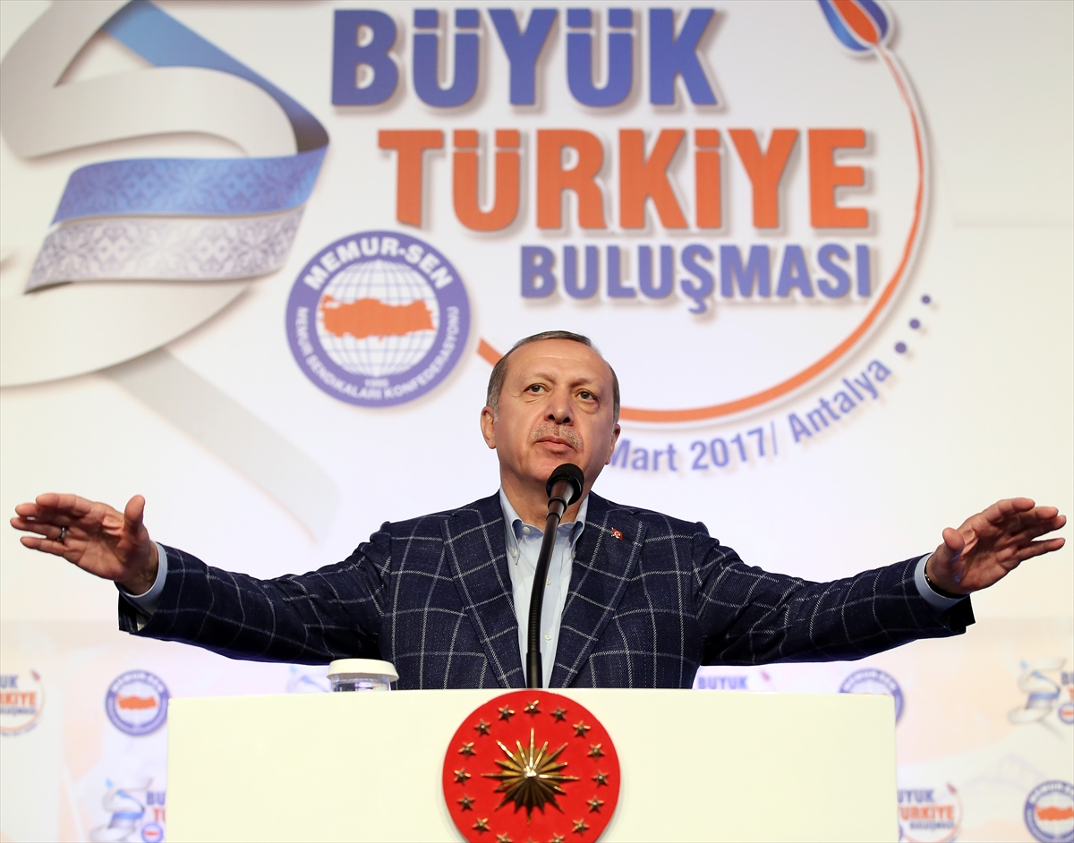 Erdoğan: BİZİ AB'YE ALMAMA KARARI VERSELER İŞİMİZ KOLAYLAŞIR