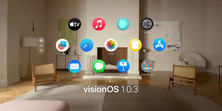 Apple, visionOS 1.0.3'ü yayınladı: Vision Pro için yenilikler neler?