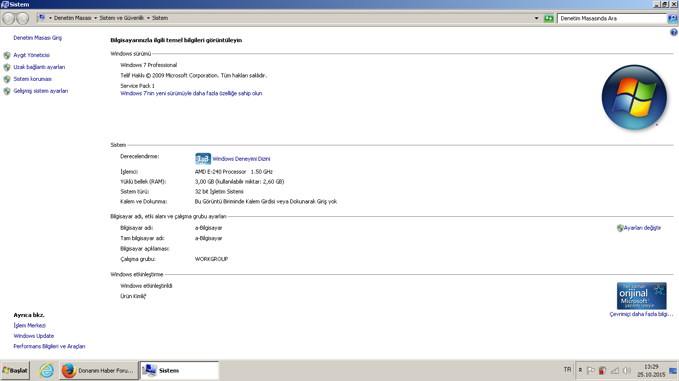  toshiba satellite c660d-159  bana kendini kırdırtacak