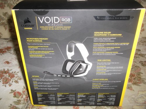 CORSAIR VOID WIRELESS RGB/SAMSON METEOR USB MIKROFON/LOGITECH G633 KULAKLIK