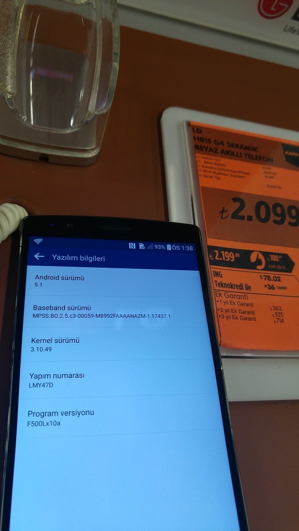  [PASİF] ★★★ LG G4 ANA KONUSU ★★★ (Diğer Konudan Devam)