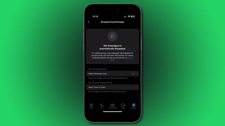 WhatsApp, iOS için yeni 'Okunduktan sonra sil' özelliğini test ediyor