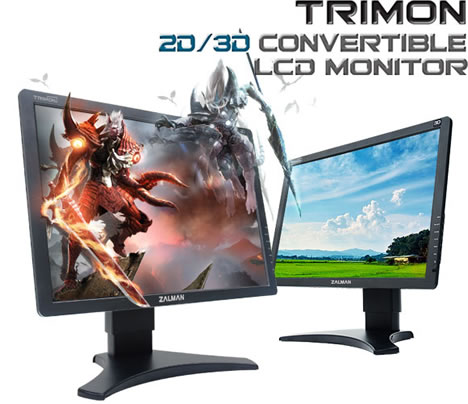  ZALMAN 3 BOYUTLU LCD MONITOR