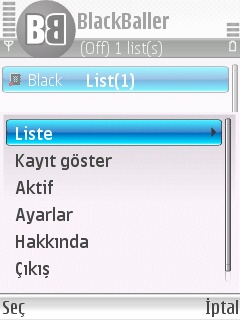  S60 V3 OS 9.1'SADECE'Program Alanı (___)