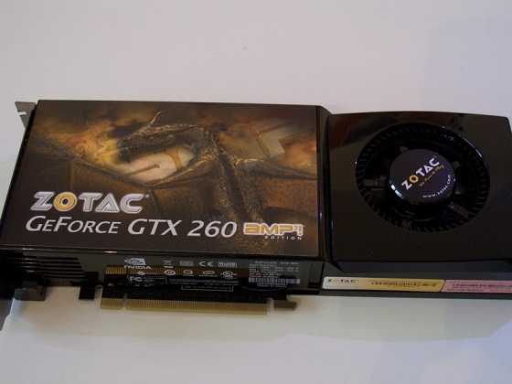  ZOTAC GTX 260² AMP!2 Edition 448 BİT 896 MB