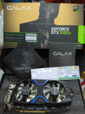 Galax GTX1050 Ti EXOC 4GB RAM