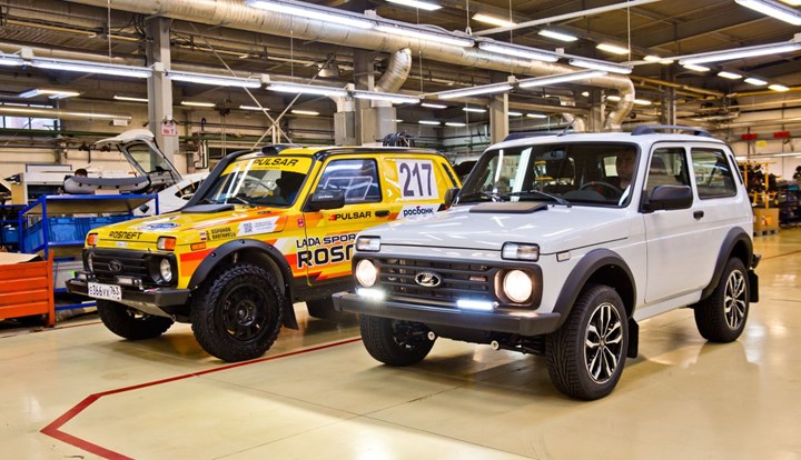 122 beygirlik yeni Lada Niva Sport üretime girdi