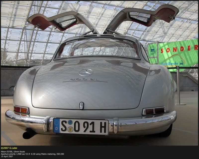  1955 Mercedes-Benz 300 SL (Martı Kanat)