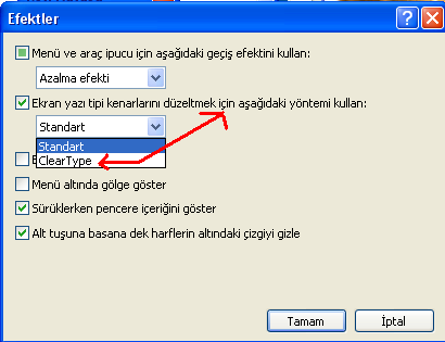  Clear Type nedir......???