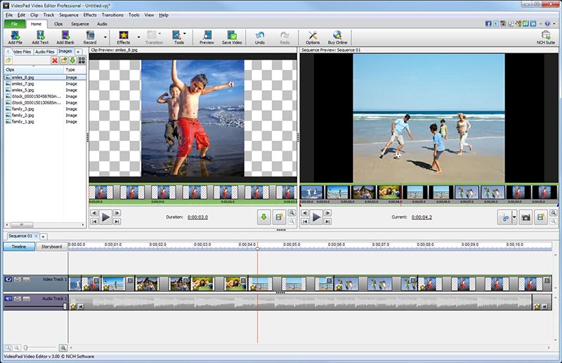  VideoPad Video Editor 4.10