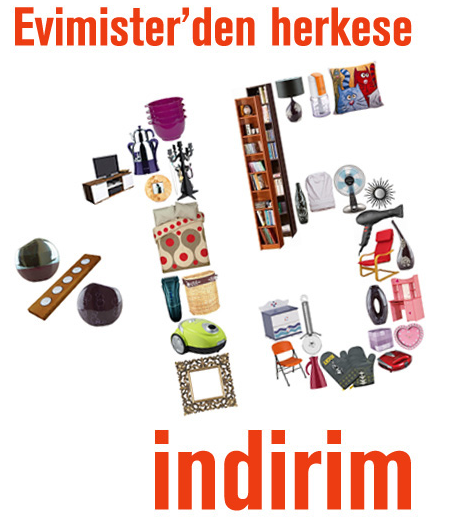  Evimister.com %15 İndirim Fırsatı