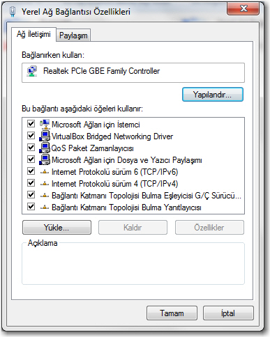  Realtek RTL8111 Ethernet sorunu - W7 Ultimate x64 - SORUN ÇÖZÜLDÜ