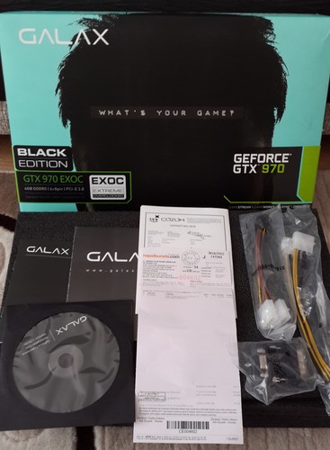 Satılık Takaslık | Galax Nvidia GeForce GTX 970 EX OC 4GB