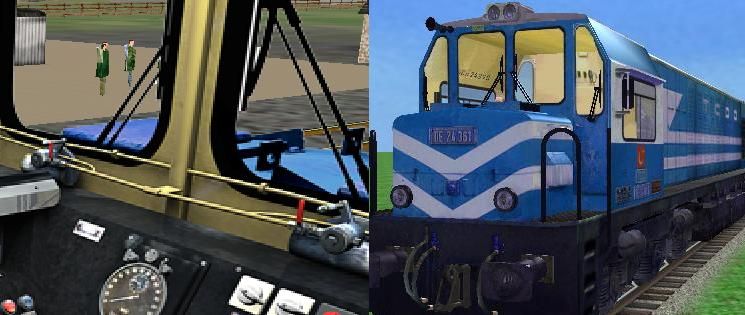  TCDD tren similatörü