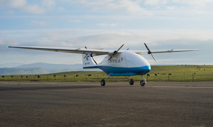 Pyka, ABD Hava Kuvvetleri’ne ilk elektrikli kargo uçağını teslim etti