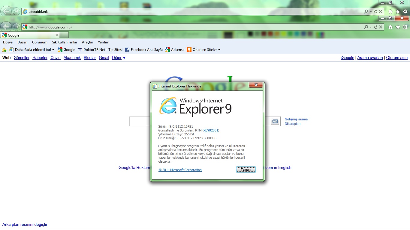 Internet Explorer 9 çıktı
