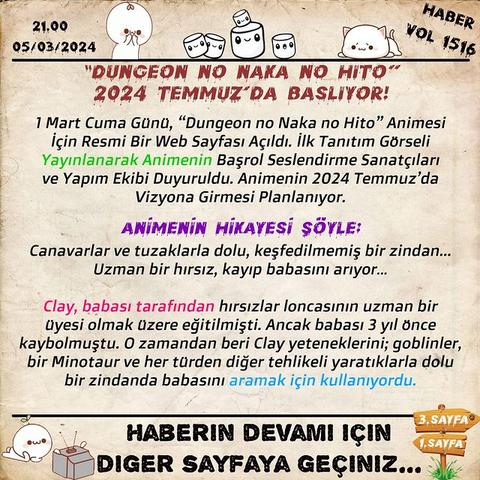 Animeli Günler Haber (AnimeSeverler)📰